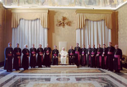 教皇庁定期訪問（アド・リミナ）の写真
